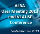 ALBA User Meeting 2013 and VI AUSE Conference
